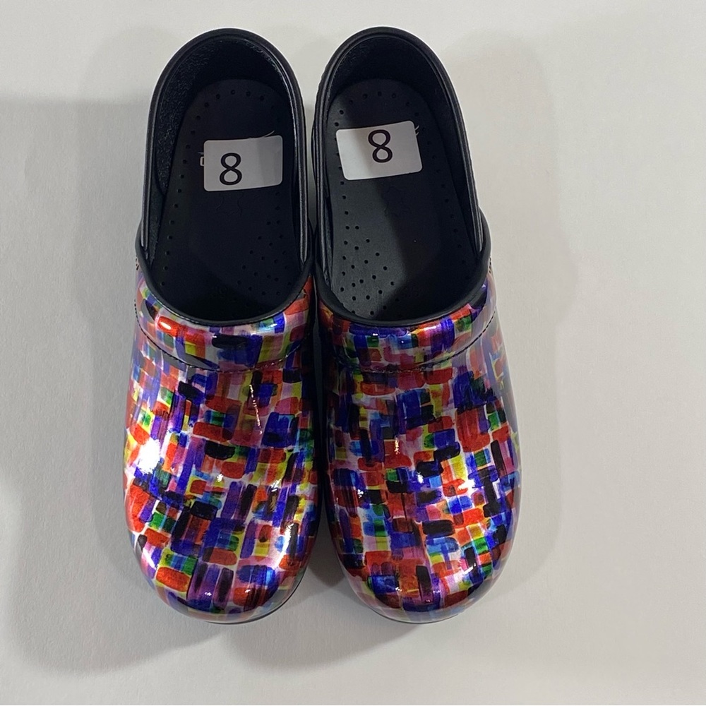 Dansko Colorful Patterned Mules